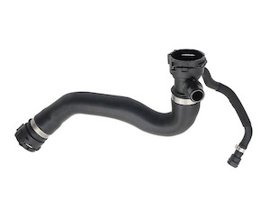 Radiator Hose: BMW 5 / 7 Series F01, F02, F03, F10, F11 Upper / Top Radiator Hose - New