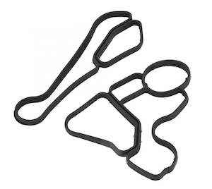 BMW E90 E60 E61 E70 E71 Engine Oil Cooler Housing & Cooler Gasket / Seal Set