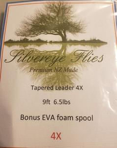 Silvereye Accessories: Tapered Leader plus bonus EVA foam spool