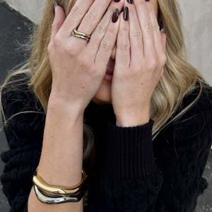 Bundles: Caitlin Bangle - Silver