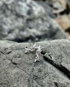 Sterling Silver DNA Studs