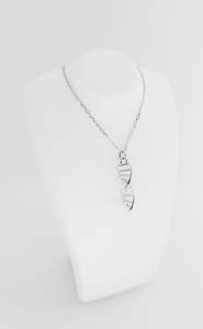 Sterling Silver DNA Necklace