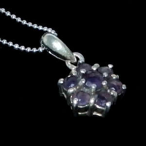 Cluster Flower Pendant