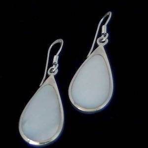 Mother Pearl Teardrop Earrings