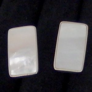 Large Rectangle Shell Studs