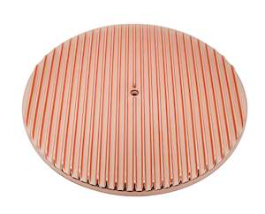 AIR CLEANER TOP 14" ROUND FINNED COPPER