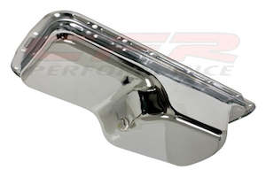 Oil Pan: OIL PAN MOPAR BB CHROME 6QT CAPACITY