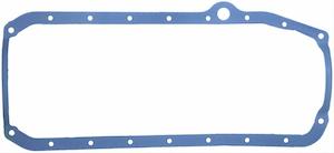 Oil Pan: OIL PAN GASKET CHEV SB EARLY 1 PIECE RUBBER 1885