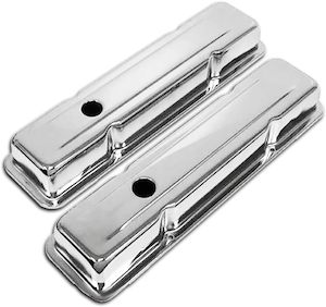 Valve Covers Chev Sb Short Chrome