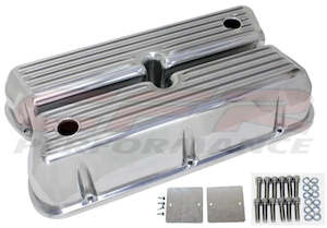 Valve Covers Ford Sb Alloy Finned