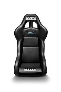 Race Seats: SPARCO SEAT EVO QRT SKY VINYL BLACK