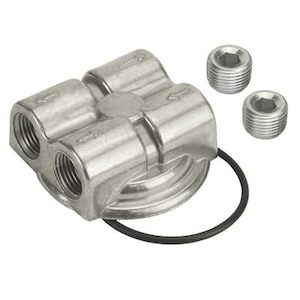 Oils Lubricants: OIL FILTER ADAPTER FORD SIDE PORT 1/2NPT