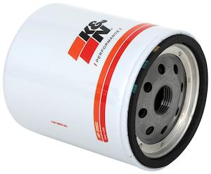 Oils Lubricants: OIL FILTER K&N CHEV V8 SHORT HP2002