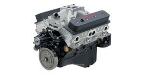 Crate Engines: ENGINE. SP383 DELUXE ENGINE PACKAGE.  COMPLETE WITH CARB AND DISTRIB ETC.