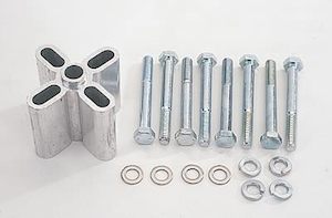 Radiators: FAN SPACER 2" ALLOY