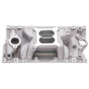 EDELBROCK INTAKE MANFOLD CHEV VORTEC PERFORMER RPM AIR GAP 7516