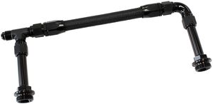 HOLLEY FUEL RAIL DUAL INLET -6 BLACK
