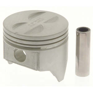 Pistons: PISTON SINGLE FORD SB CAST .030 FLAT TOP WITH 4V RELIEF