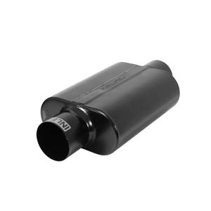 MUFFLER FLOWMASTER 40 SERIES DELTA 4" STAINLESS STEEL RACE 854040-10