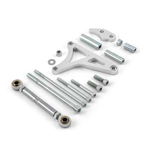 ALTERNATOR BRACKET FORD SB POLISHED ALLOY