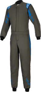 ALPINE STARS RACE SUIT GP V3 SIZE 58 GRAY WITH BLUE