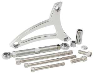 Brackets: ALTERNATOR BRACKET FORD SB BILLET ALLOY