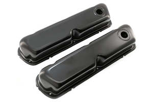 VALVE COVERS FORD SB BLACK