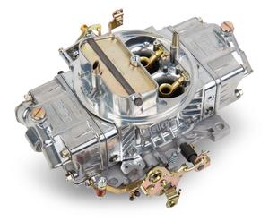 Carburettors: HOLLEY CARBURETOR 600CFM DOUBLE PUMP MECHANICAL SILVER SERIES 4776S