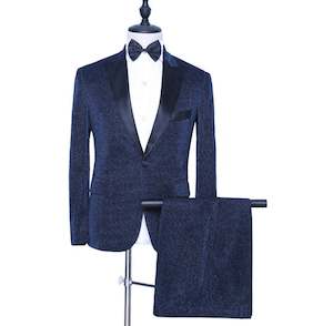 2023 Shiny Dress Suits Formal Lapels Two Piece Wedding Groom Evening Suits Mens &hellip;