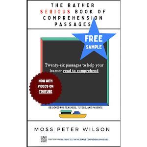 Books: Sample | Free  - The Rather Serious Book of Comprehension Passages