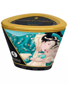 Massage Mood: Shunga Massage Candle Island Blossoms