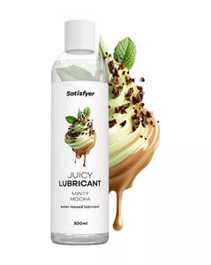 Satisfyer Juicy Lubricant, 300ml (water) Minty Mocha