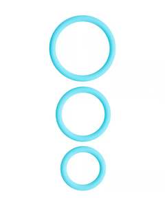 For Him: Share Satisfaction Stamina Cock Ring Set Of 3