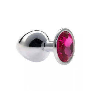 Share Satisfaction Kinki Range Alloy Gem Butt Plug - 3.7 Inch