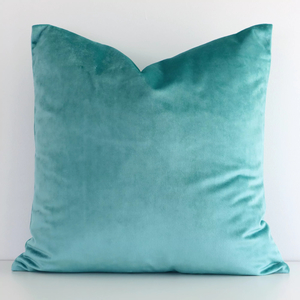 Products: Aqua Velvet Cushion Cover
