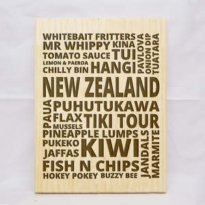 House Warming: Kiwiana Plaque