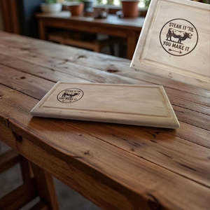 Macrocarpa Steak Board (40cm)
