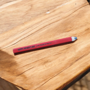 Fathers Day: Personalised Builders Pencil