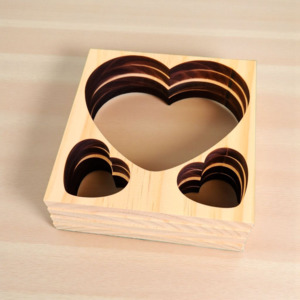 For Kids: Clearance Untreated Pine Stencils - Random Shapes