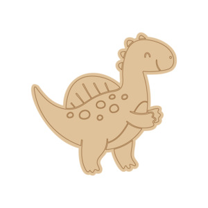 For Kids: Dinosaur PP#49 Preschool Paint & Play – Wooden DIY Shapes (Single)