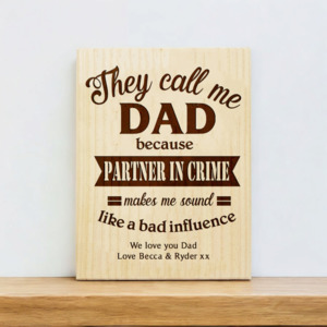 Plaques: They Call Me Dad Plaque