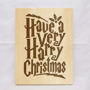Christmas: Very Harry Christmas 2 Plaque