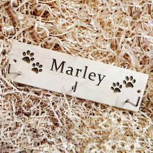 Personalised Dog Lead Holder