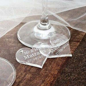 Wedding: Acrylic Wedding Favours (50pk)