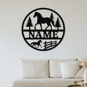 Horse - Wall Art (Personalised)