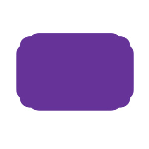 Acrylic Blanks: Vintage Tag #8 (Craft Blank)