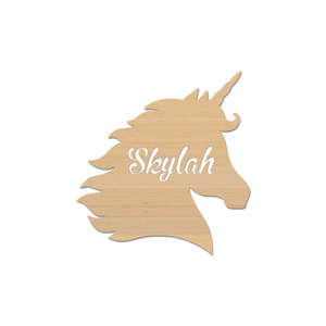 Door Cutouts: Unicorn Cutout