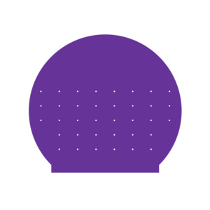 Craft Accessories: Jewellery Holder Circle Blank (With Stand)