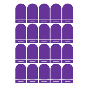 Acrylic Bundles: A6 Arch + Stands Bundle [Qty:20] (Craft Blank Bundle)