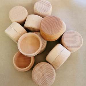 Vip Discounted Items: Small Round Boxes (Craft Blank)